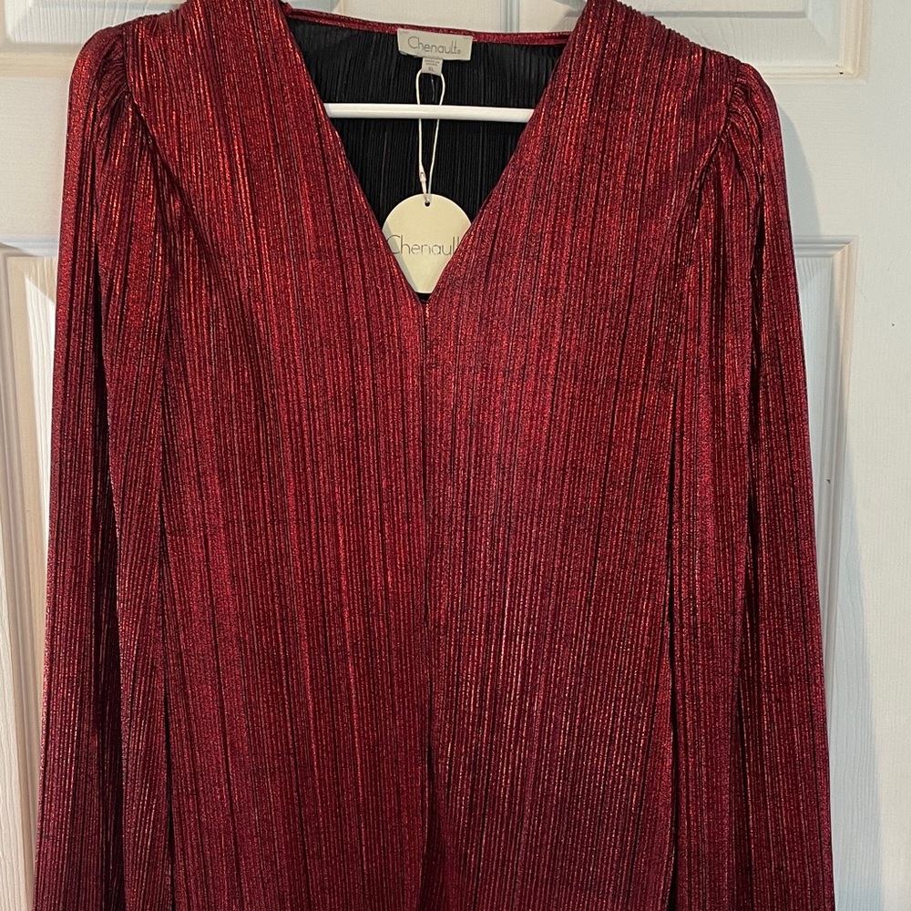 Chenault Size XL Pleated Top